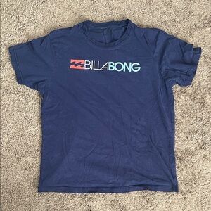 Billabong Dark Blue Tee with Logo